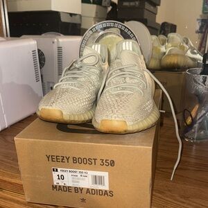 Adidas Yeezy Boost 350 V2 in Light Gray and Cream